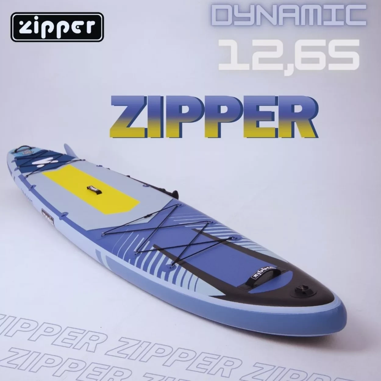 Надувная доска SUP Board (Сап Борд) ZIPPER DYNAMIC 12,6'S (384 см) - фото 1 - id-p204392700