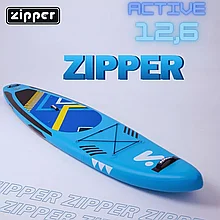Надувная доска SUP Board (Сап Борд) ZIPPER ACTIVE 12,6' (384см)