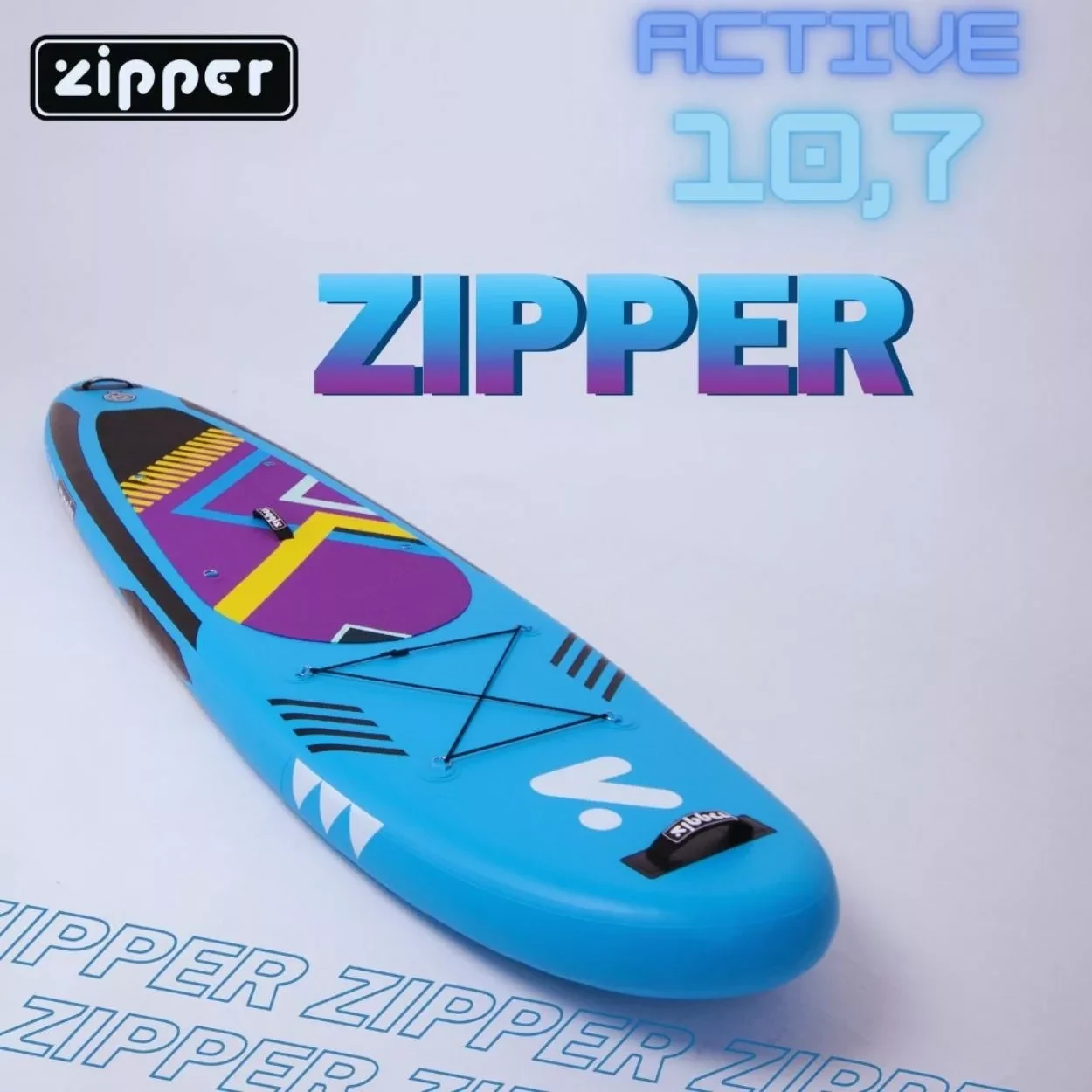 Надувная доска SUP Board (Сап Борд) ZIPPER ACTIVE 10,7' (326см) - фото 1 - id-p204392697