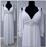 Свадебное платье "Виолетта" в греческом стиле, для беременных 42-44-46 размер, фото 9