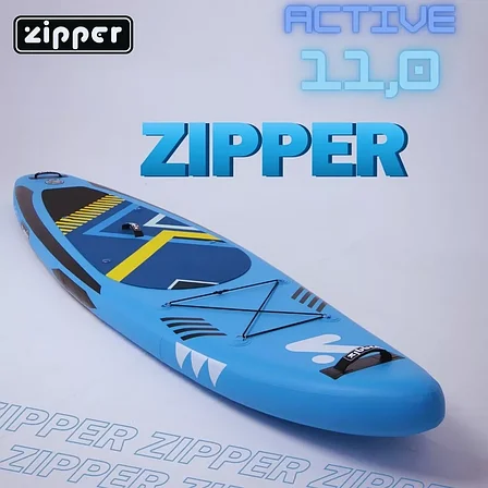 Надувная доска SUP Board (Сап Борд) ZIPPER ACTIVE 11' (335см), фото 2