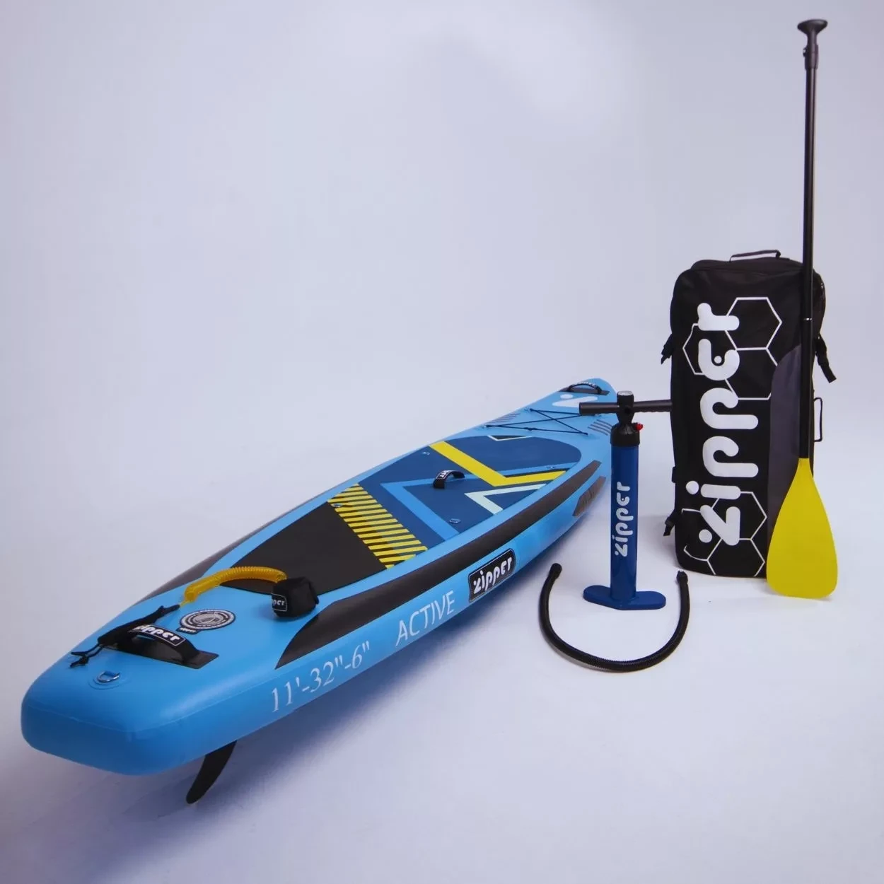 Надувная доска SUP Board (Сап Борд) ZIPPER ACTIVE 11' (335см) - фото 2 - id-p204398624