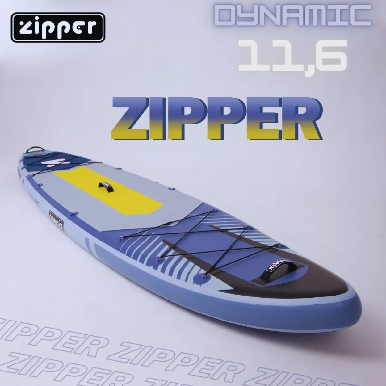 Надувная доска SUP Board (Сап Борд) ZIPPER DYNAMIC 11'6 (353 см) - фото 1 - id-p204398627