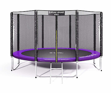 Батут Atlas Sport 374 см - 12ft - 4 PRO PURPLE