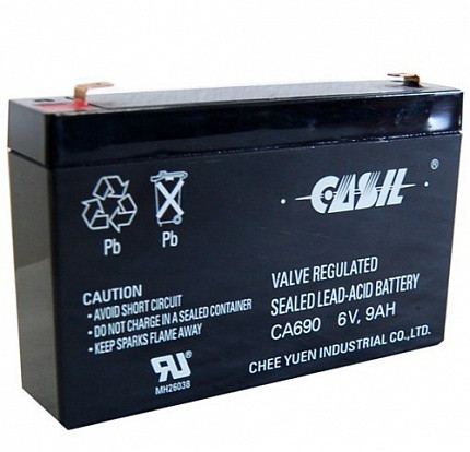 9 Ah Аккумулятор для ИБП CASIL CA690 - фото 1 - id-p208072145