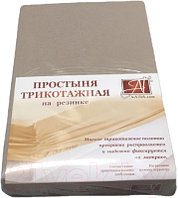 Простыня AlViTek Трикотажная на резинке 160x200x20 / ПТР-КАК-160