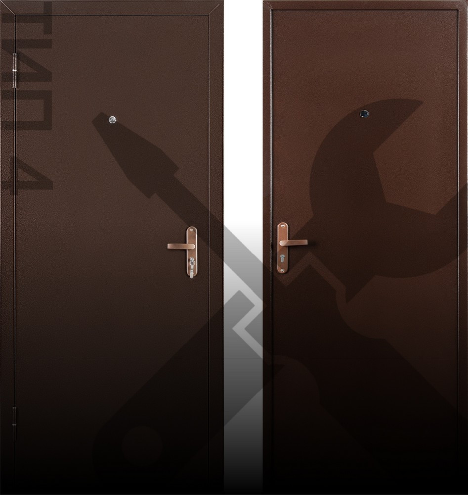 ПРОМЕТ "Профи ПРО" (2060х860 Левая, УЦЕНКА ТИП 4) | Входная металлическая дверь, фото 1