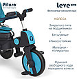 Детский велосипед трехколесный складной PITUSO Leve Lux синий S03-2-Ice, фото 10
