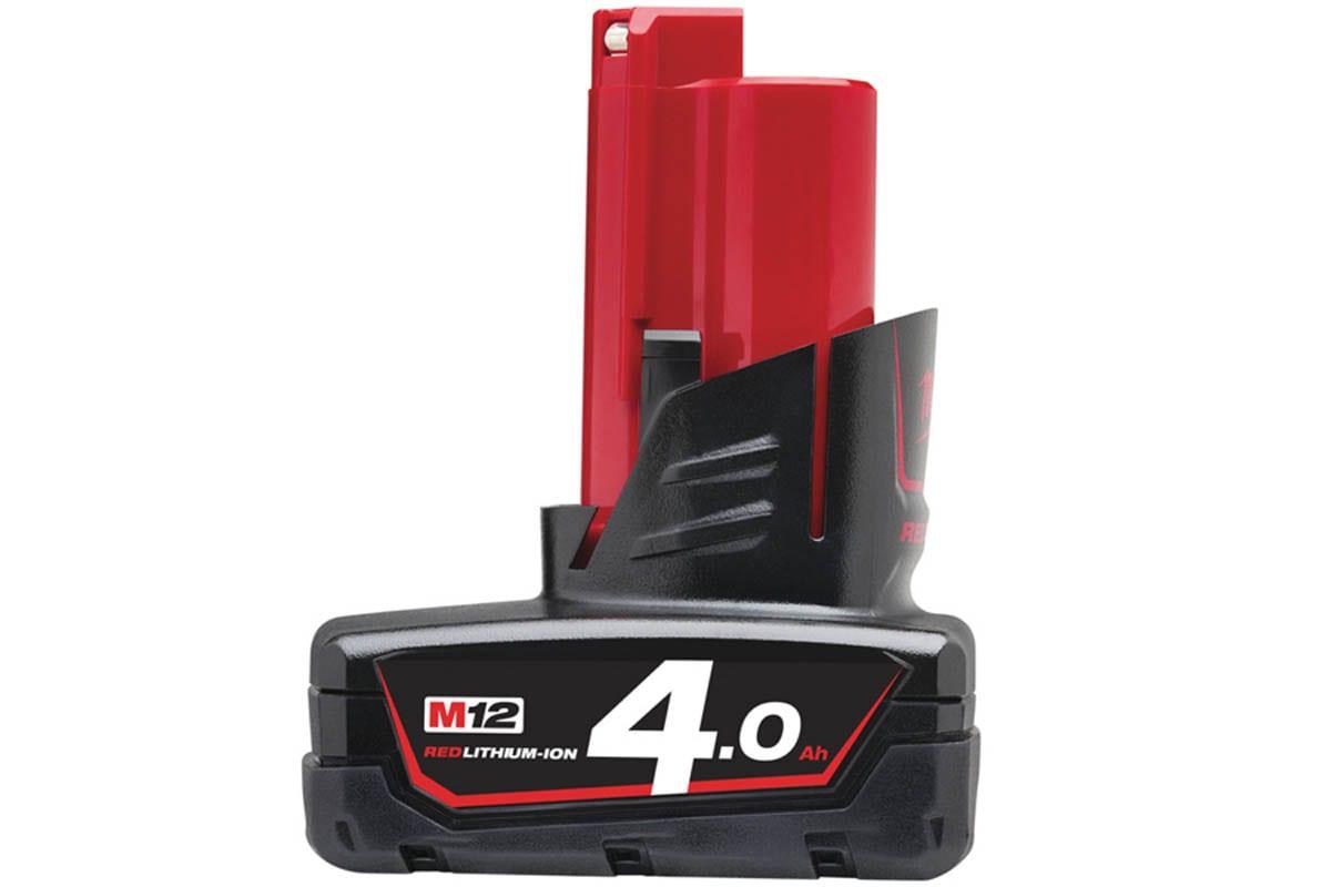 Milwaukee M12B4 Аккумулятор 12В (4.0Ah, Li-On) 4932430065 - фото 2 - id-p208080682