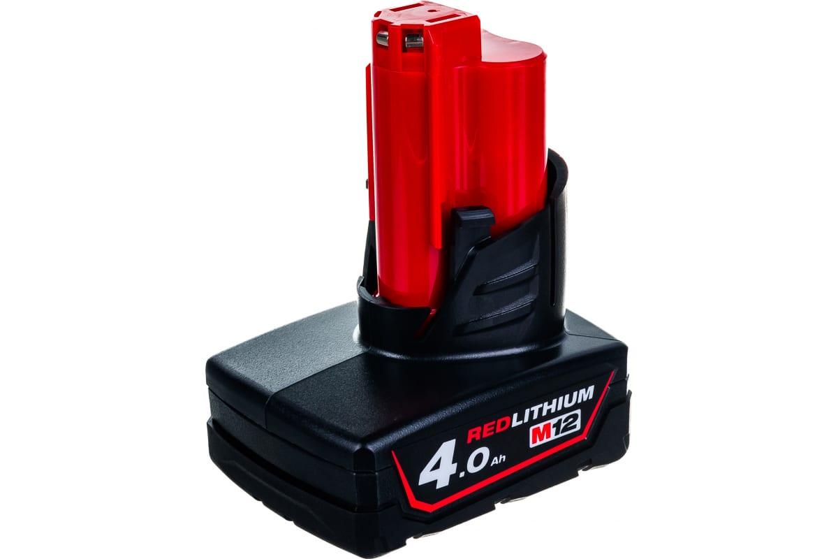 Milwaukee M12B4 Аккумулятор 12В (4.0Ah, Li-On) 4932430065