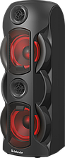 Портативная колонка DEFENDER G78, 70 Вт, Bluetooth, USB, MicroSD, AUX, FM, караоке, TWS, подсветка