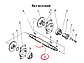 Вал ведущий РСК-12.07.02.601 к кормораздатчику РСК-12 "БелМикс", фото 2