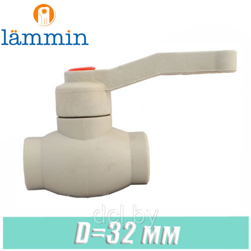 Кран шаровый d32 Lammin