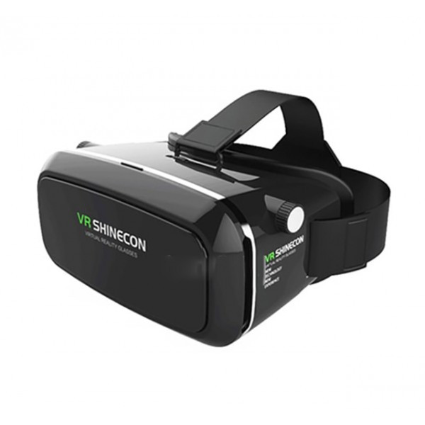 Очки виртуальной реальности Veila VR Shinecon 3403, для смартфонов с диагональю до 5.7", серые - фото 1 - id-p70553366