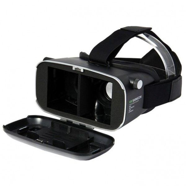 Очки виртуальной реальности Veila VR Shinecon 3403, для смартфонов с диагональю до 5.7", серые - фото 4 - id-p70553366