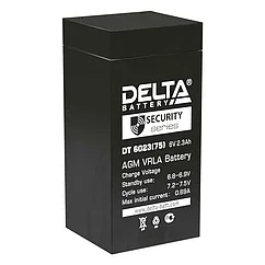 2.3 Ah Аккумуляторная батарея DELTA DT 6023 (75)
