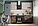 Кухонный гарнитур "Розалия" 1.7 Цемент светлый / Цемент тёмный (без столешницы) SV Мебель, фото 2