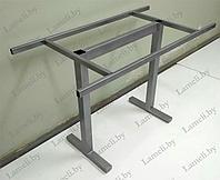 Металлическое подстолье для стола серии "Н" металлик в стиле Лофт. Выбор цвета и размера. Доставка по РБ!