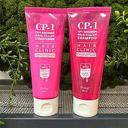 Набор CP-1 восстановление CP-1 3 Seconds Hair Fill- Up шампунь + кондицинер, 100мл