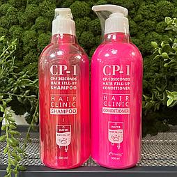 Набор CP-1 восстановление CP-1 3 Seconds Hair Fill- Up шампунь + кондицинер, 500мл