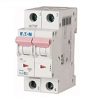 Eaton PL6 2P 32A, тип B, 6кА, 2М Автоматический выключатель