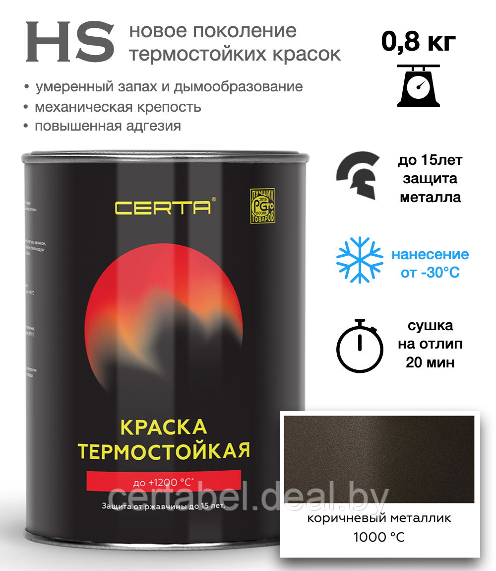 Термостойкая Краска Certa 1200 Купить