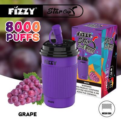 FIZZY (Виноград) 8000 затяжек, перезаряжаемый
