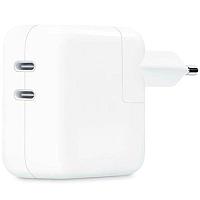 Зарядное устройство (USB блок) Apple MNWP3ZM/A, MNWP3AM A2676, Dual USB-C Port, 35W, без кабеля