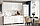 Кухонный гарнитур Модерн New 2,0м(без столешниц) Белый / Белый гл. Бруно / Белый гл. Бруно SV Мебель, фото 2