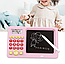 Детский графический планшет для рисования с калькулятором, тренажер по математике, развивающая игрушка, фото 2