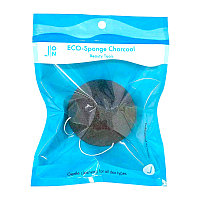 J:ON Спонж конняку ДРЕВЕСНЫЙ УГОЛЬ ECO-Sponge Charcoal