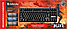Проводная механическая клавиатура Defender Blitz, черная, 87 клавиш, Rainbow подсветка, Outemu Blue, фото 10