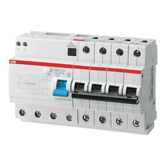 Дифавтомат DS203NC 3P+N C40 30мА 10кА ABB тип AC 6M электромеханический дифференциальный автомат - фото 1 - id-p205918352