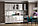 Кухонный гарнитур Прованс (2,0м) (МДФ) (без столешниц) Белый/Белый текстурный/Белый текс. SV Мебель, фото 2