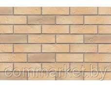 Плитка клинкерная облицовочная под кирпич Elmshorn Ockergrau glatt