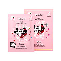 JM Solution Тканевая маска с шиповником освежающая Disney Collection Selfie Vital Rosehip Mask 30мл