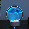 Лампа- ночник "Зыбучий песок" с 3D эффектом Desk Lamp (RGB -подсветка, 7 цветов) / Песочная картина, фото 10