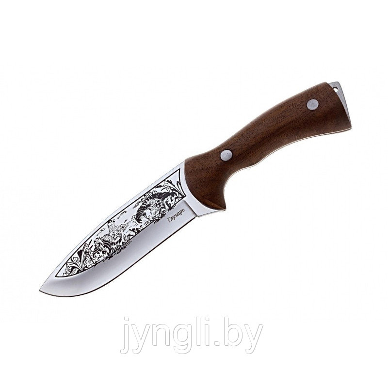 Нож туристический Кизляр Глухарь, дерево - фото 1 - id-p208093371