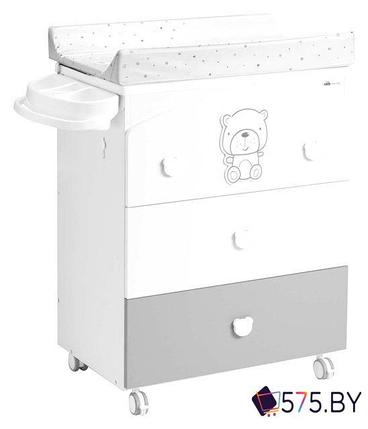 Детский комод CAM Cassettiera Orso Тедди G262-C247 (белый/серый), фото 2