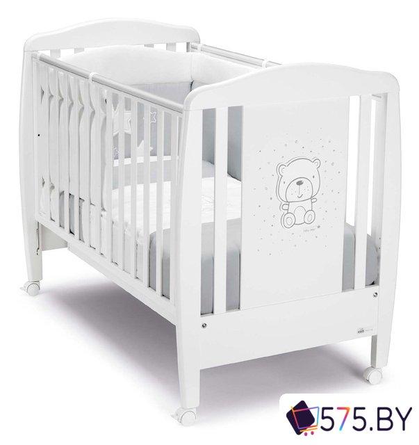 Классическая детская кроватка CAM Lettino Teddy Grey G254
