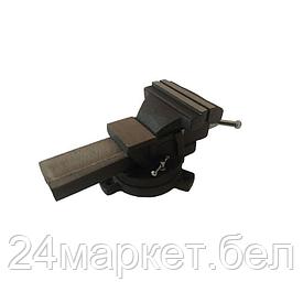 ForceKraft Тиски стальные поворотные с наковальней  5"-125мм FORCEKRAFT FK-6540105