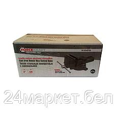 ForceKraft Тиски стальные поворотные с наковальней  5"-125мм FORCEKRAFT FK-6540105, фото 3