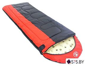 Спальный мешок BalMax Аляска Camping Plus -5 (черный/красный, левая молния)