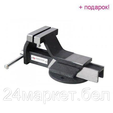 FORSAGE Тиски стальные с наковальней 5"-125мм Forsage F-6540705, фото 2