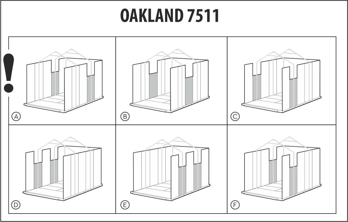 Сарай из ДПК Окланд 7511 (Oakland 7511), серый - фото 7 - id-p208104172