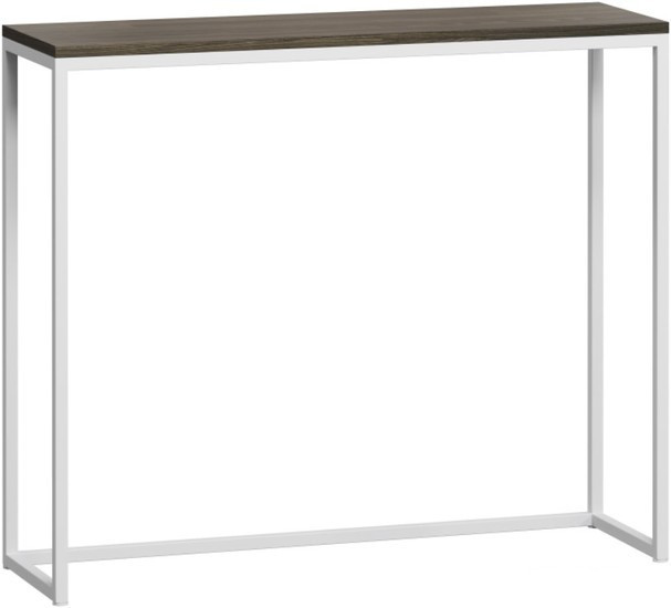Консольный стол LoftyHome Бервин BR040206 (серый с белым основанием) - фото 1 - id-p206460876