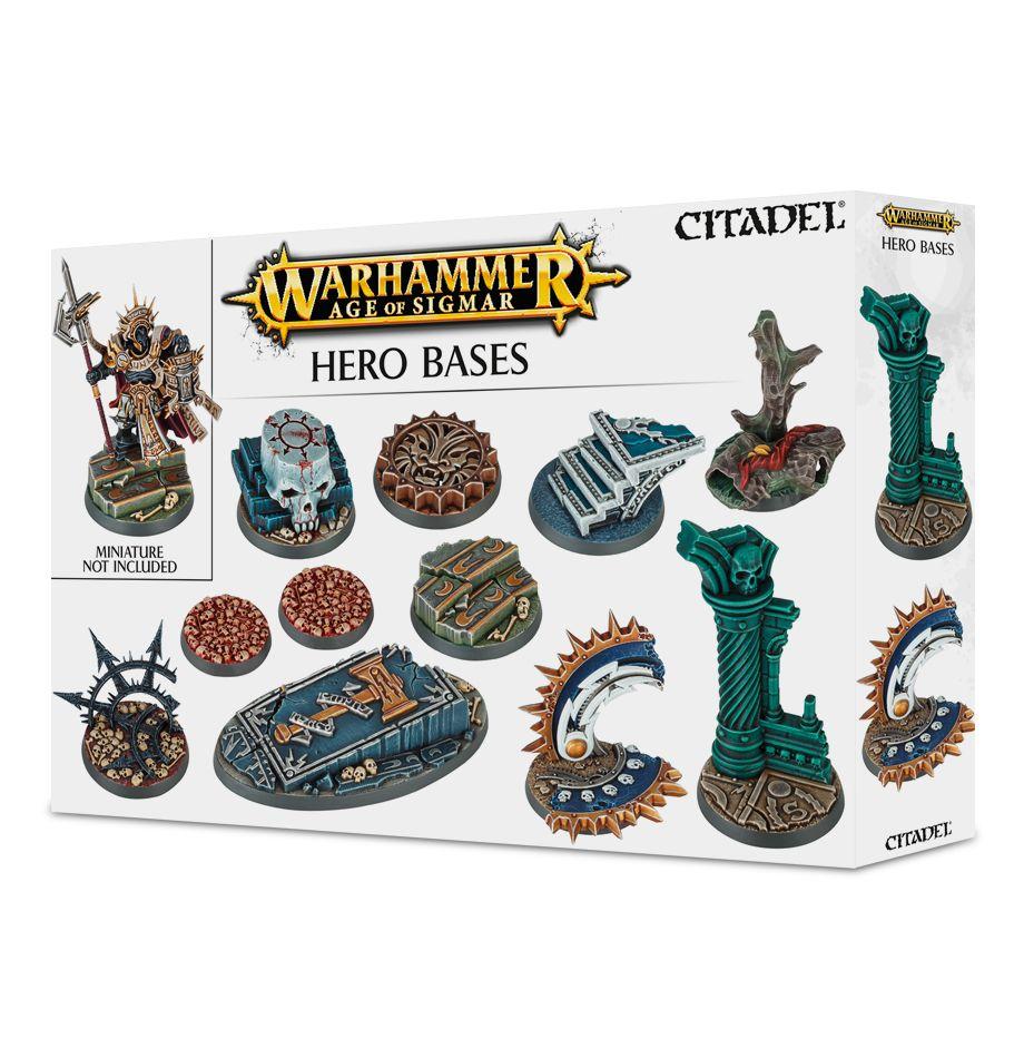 Warhammer: Набор подставок для Героев Сигмара / Sigmar Hero Bases (арт. 64-02)