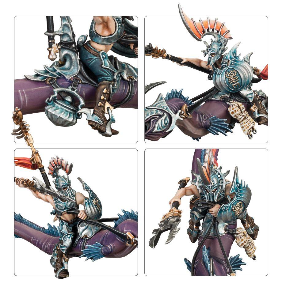 Warhammer: Глубинорождённые Идонет Акхелианская Гвардия / Idoneth Deepkin Akhelian Guard (арт. 87-34) - фото 8 - id-p208104598