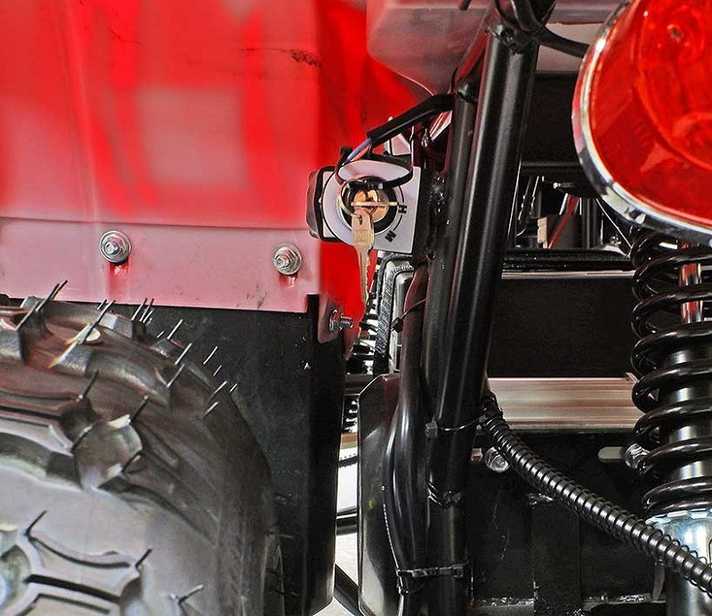 Квадроцикл GreenCamel Атакама T120 (48V 800W R8 Цепной привод) красный - фото 9 - id-p208105228