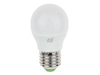 Лампа светодиодная G45 ШАР 5 Вт 160-260В E27 4000К ASD (40 Вт аналог лампы накал., 450Лм, нейтральный белый